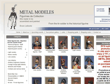 Tablet Screenshot of metal-modeles.com